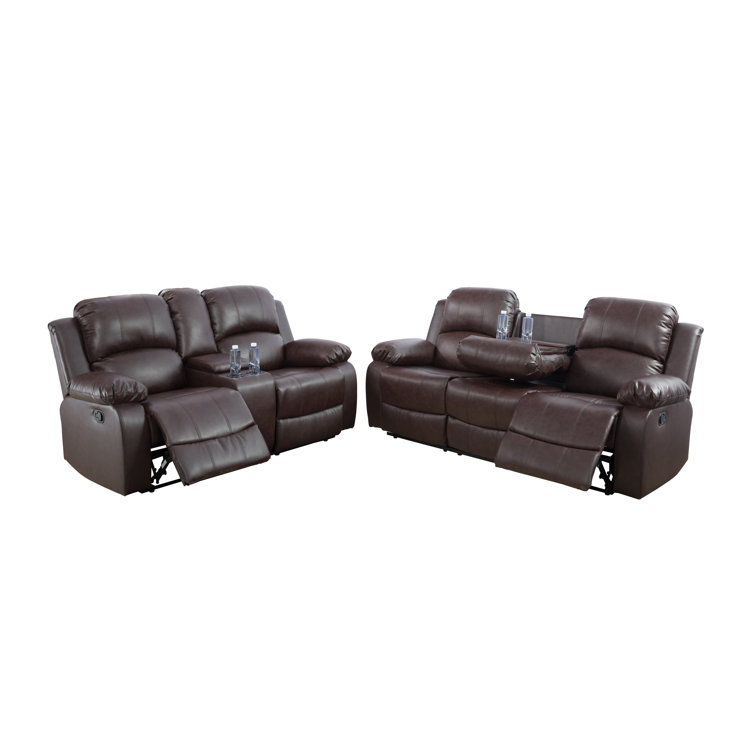 StarHomeLivingCorp James 2 Piece Reclining Living Room Sets Wayfair